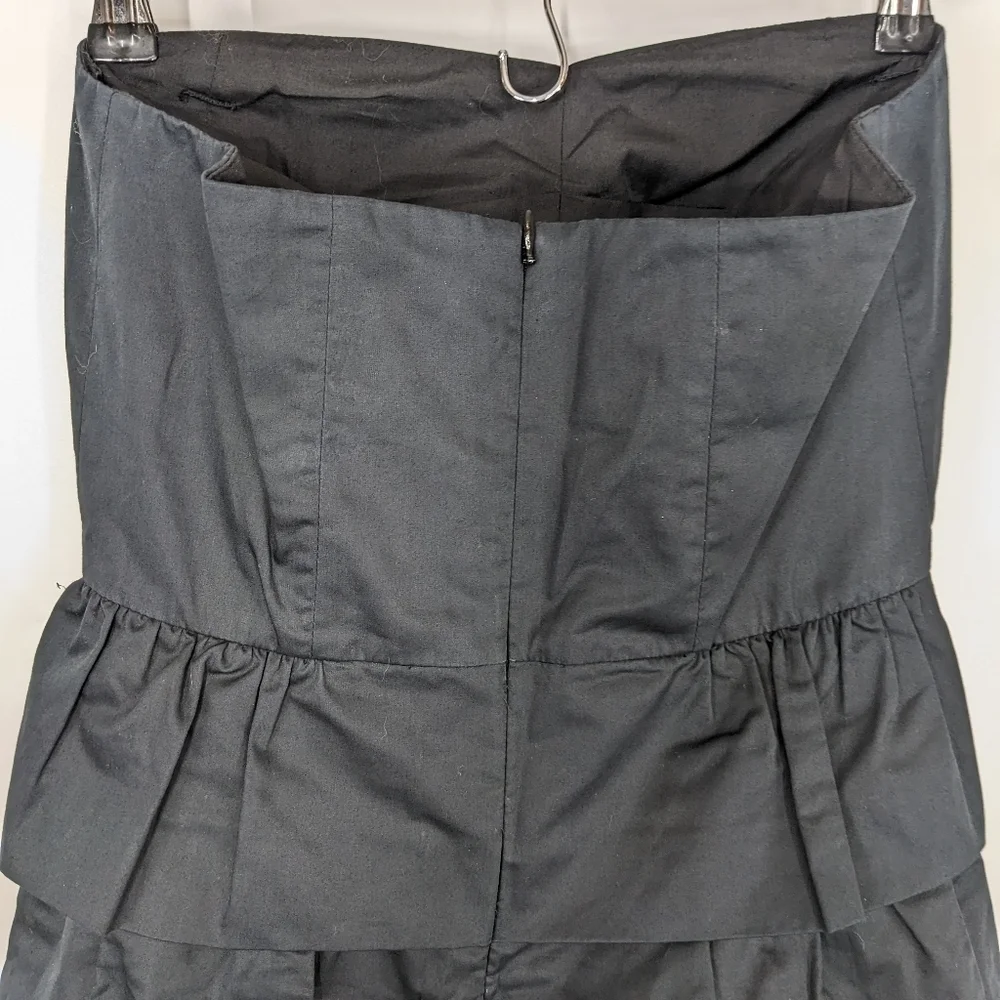 J.CREW Tiered Aline Strapless Dress